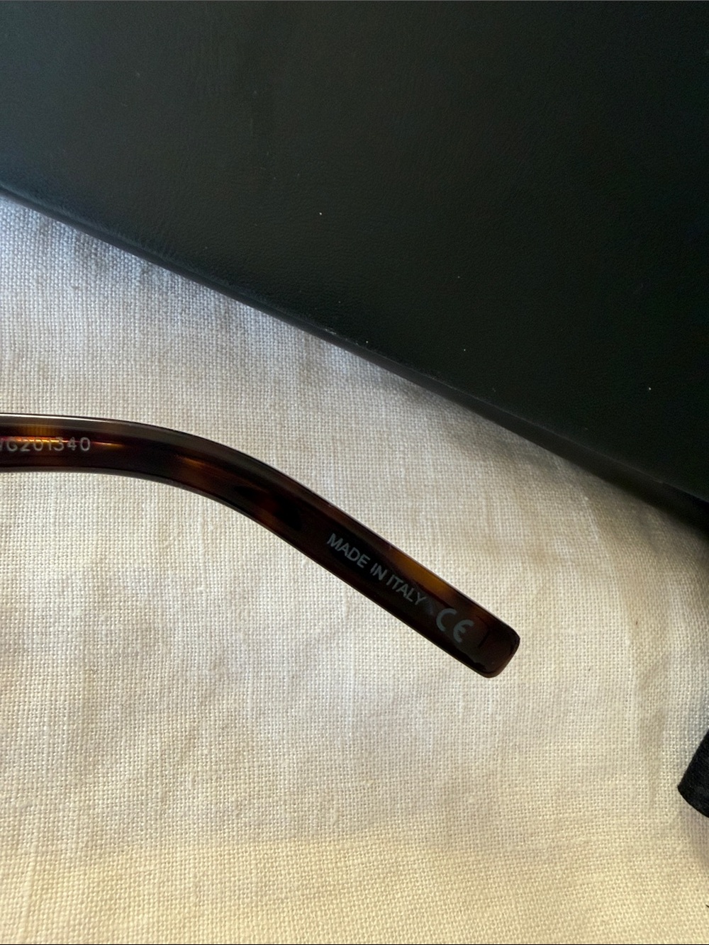Saint Laurent SL M34 004 Havana Eyeglasses - Picture 7 of 8